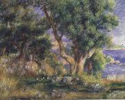 Pierre Renoir Landscape on the Coast near Menton USA oil painting artist